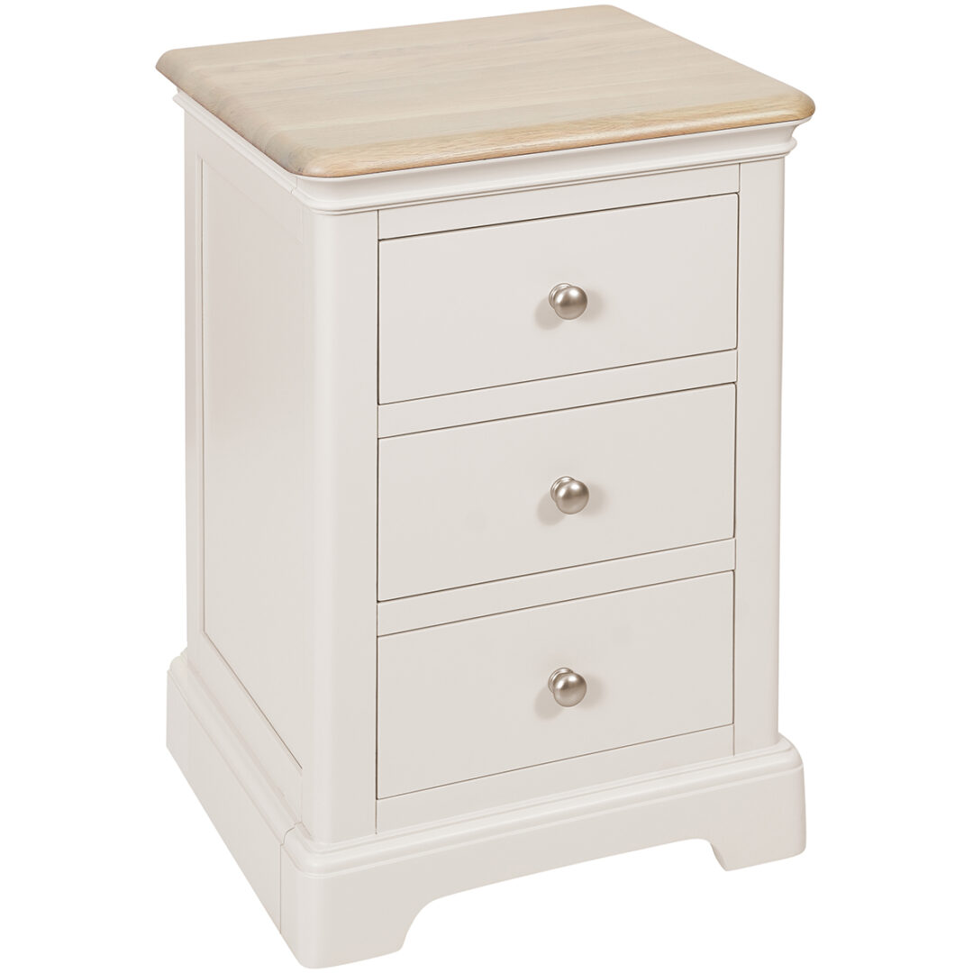 Arundel 3 Drawer Bedside Painted Grey